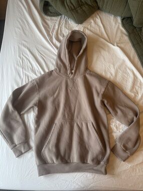 Comfrt Signature Hoodie Oversized Small Bark Taupe VGUC